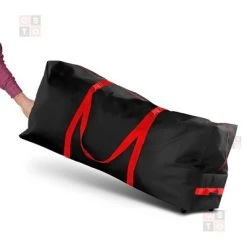 OSTO Premium Rolling 600D Tear Proof Artificial Christmas Tree Storage Bag for Disassembled Trees up to 7.5 Feet 48x15x20 Inch -Christmas Storage Sales GUEST 07ea9d96 3d08 48f9 a002 3a47407a02e4