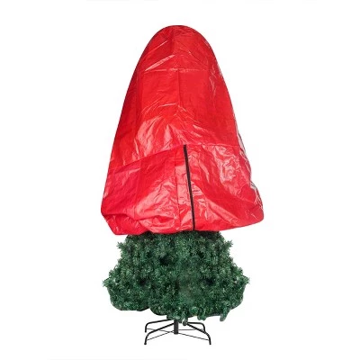 Hastings Home Premium Christmas Tree Cover Storage Bag - For 6' Tree, Red 3 Hastings Home Premium Christmas Tree Cover Storage Bag - For 6' Tree, Red