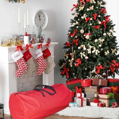 Northlight 36" Multi-Use Large Holiday Storage Bag - For Garlands, Trees, Lights, Inflatables and More 4 Northlight 36" Multi-Use Large Holiday Storage Bag - For Garlands, Trees, Lights, Inflatables and More - Image 2