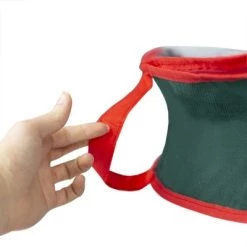 Home Basics Textured PVC 25" Christmas Wreath Bag, Green -Christmas Storage Sales GUEST 19b641d9 9d95 4b01 83aa 4d98845422be