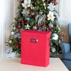 TreeKeeper Gift Bag and Tissue Paper Storage Box Red 17 TreeKeeper Gift Bag and Tissue Paper Storage Box Red -Christmas Storage Sales GUEST 1a0ff7c7 c083 4d27 80b7 da50332dd85d