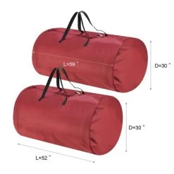 Hastings Home Set of 2 Canvas Christmas Tree and Holiday Decoration Storage Bags with Binding Straps for Artificial Trees Up to 7.5' - Red 7 Hastings Home Set of 2 Canvas Christmas Tree and Holiday Decoration Storage Bags with Binding Straps for Artificial Trees Up to 7.5' - Red -Christmas Storage Sales GUEST 1b51bcb0 7da0 40c7 be4f e24b8bcb6a7b