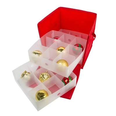 Ornament Storage Organizer with Drawer Divider 27ct - Simplify 5 Ornament Storage Organizer with Drawer Divider 27ct - Simplify - Image 3