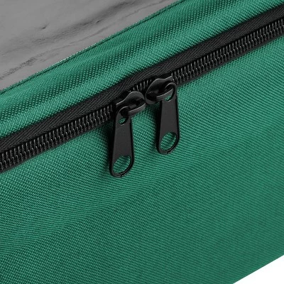 Hastings Home 48-Slot Premium Christmas Ornament Organizer Storage Box - 20" x 13", Green 5 Hastings Home 48-Slot Premium Christmas Ornament Organizer Storage Box - 20" x 13", Green - Image 3