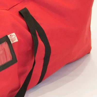 Northlight 48" Red Multi Use Christmas Storage Bag - For Garlands, Trees, Lights, Inflatables and More 8 Northlight 48" Red Multi Use Christmas Storage Bag - For Garlands, Trees, Lights, Inflatables and More - Image 6