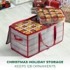 OSTO Clear Plastic Christmas Ornament Storage Box Stores Up to 128 Ornaments of 3β; 2-way zipper,Carry Handles. Tear Proof and Waterproof 2 OSTO Clear Plastic Christmas Ornament Storage Box Stores Up to 128 Ornaments of 3β; 2-way zipper,Carry Handles. Tear Proof and Waterproof -Christmas Storage Sales GUEST 3b26b025 94d1 4deb b88e 6275a95699ec