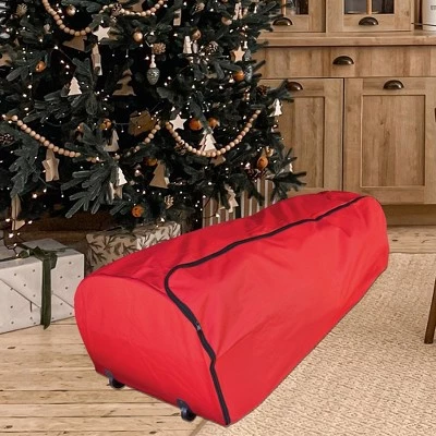 Northlight Rolling Artificial Christmas Tree Storage Bag For Trees Up to 9ft 4 Northlight Rolling Artificial Christmas Tree Storage Bag For Trees Up to 9ft - Image 2
