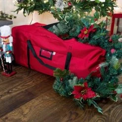 TreeKeeper 36" Storage Bag Polyester Red -Christmas Storage Sales GUEST 4149582e 1650 4369 8da7 16676e6d261a