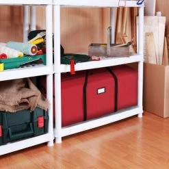 Hastings Home Rolling Christmas Tree Storage Bag - Red -Christmas Storage Sales GUEST 4791b382 43e8 4765 9d9f 442045d65891