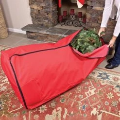 Northlight Rolling Artificial Christmas Tree Storage Bag For Trees Up to 9ft