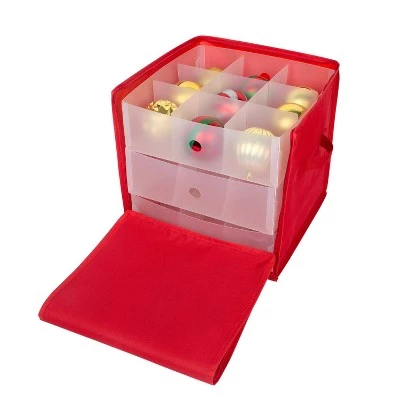Ornament Storage Organizer with Drawer Divider 27ct - Simplify 4 Ornament Storage Organizer with Drawer Divider 27ct - Simplify - Image 2