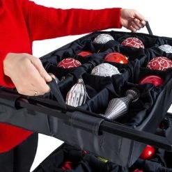 Northlight 5-Tray Telescopic Christmas Ornament Storage Bag - Holds up to 120 Ornaments 15 Northlight 5-Tray Telescopic Christmas Ornament Storage Bag - Holds up to 120 Ornaments -Christmas Storage Sales GUEST 4e249217 03a9 420e b6fc 824865ff46c5