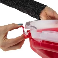 Sterilite Clear Lid Nesting Storage Christmas Holiday Wreath Box, Red -Christmas Storage Sales GUEST 4f1941f9 b52b 4596 af8e b12526696de2