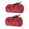 Hastings Home Set of 2 Canvas Christmas Tree and Holiday Decoration Storage Bags with Binding Straps for Artificial Trees Up to 7.5' - Red 1 Hastings Home Set of 2 Canvas Christmas Tree and Holiday Decoration Storage Bags with Binding Straps for Artificial Trees Up to 7.5' - Red -Christmas Storage Sales GUEST 56c75506 daf0 44a1 9efa 0b1c88c576fe