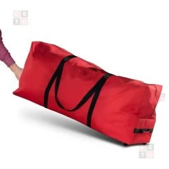 OSTO Premium Rolling 600D Tear Proof Artificial Christmas Tree Storage Bag for Disassembled Trees up to 7.5 Feet 48x15x20 Inch -Christmas Storage Sales GUEST 62039b95 5feb 4c5b 92b7 b07137687ce1