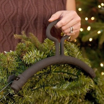 Northlight 36" Christmas Wreath Protective Storage Bag with Removable Direct Suspend Handle 9 Northlight 36" Christmas Wreath Protective Storage Bag with Removable Direct Suspend Handle - Image 7