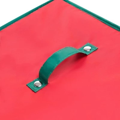 Elf Stor 30" All Occasion Vertical Wrapping Paper Storage Box with Lid Red 6 Elf Stor 30" All Occasion Vertical Wrapping Paper Storage Box with Lid Red - Image 4