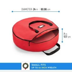 OSTO Christmas Wreath Storage Bag Holder, Tear Proof Extra Strong 600D Oxford Fabric, Year-round Artificial Wreaths Storage Protection 7 OSTO Christmas Wreath Storage Bag Holder, Tear Proof Extra Strong 600D Oxford Fabric, Year-round Artificial Wreaths Storage Protection -Christmas Storage Sales GUEST 6b798e3a 525c 406b 8b37 8c479941757b