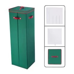 Hastings Home 40" Upright Christmas or Gift Wrapping Paper Storage Box With Lid, Dividers, and Handles - Green/Red 10 Hastings Home 40" Upright Christmas or Gift Wrapping Paper Storage Box With Lid, Dividers, and Handles - Green/Red -Christmas Storage Sales GUEST 6d3213db 157b 4382 853a 126e899380f7