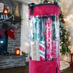 TreeKeeper Santa's Wrapping Paper Storage Tube -Christmas Storage Sales GUEST 70a23a38 0cf3 44fb a0b1 32d833786f78