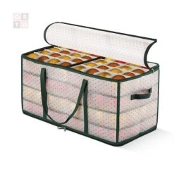 OSTO Clear Plastic Christmas Ornament Storage Box Stores Up to 128 Ornaments of 3”; 2-way zipper,Carry Handles. Tear Proof and Waterproof 12 OSTO Clear Plastic Christmas Ornament Storage Box Stores Up to 128 Ornaments of 3”; 2-way zipper,Carry Handles. Tear Proof and Waterproof -Christmas Storage Sales GUEST 7525ccd1 f9f9 4b22 bb66 b63aafea583b