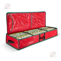 OSTO Underbed Gift Wrap Storage Bag and Accessory Organizer Fits 18-24 Standard Rolls of 40”. Tearproof and Water-Resistant 12 OSTO Underbed Gift Wrap Storage Bag and Accessory Organizer Fits 18-24 Standard Rolls of 40”. Tearproof and Water-Resistant -Christmas Storage Sales GUEST 7986f8e6 6229 4b8b bece 0ccce84b831b