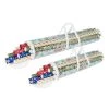 Hastings Home Wrapping Paper Storage Bags - Set of 2 - For 30" and 40" Rolls - Clear Totes With White Handles -Christmas Storage Sales GUEST 7a0dc407 68d2 45df 914b a0fd943d9193