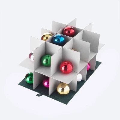 Elf Stor Christmas Ornament Storage Chest Green 4 Elf Stor Christmas Ornament Storage Chest Green - Image 2