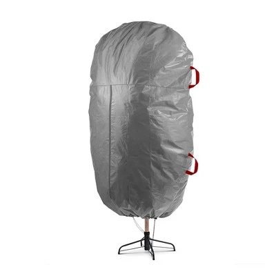 OSTO Christmas Tree Storage Bag for Assembled Trees Up to 9 ft. Tall; 2 Carry Handles, Durable Zipper, and Drawstring Hem. Waterproof, Tear Proof 8 OSTO Christmas Tree Storage Bag for Assembled Trees Up to 9 ft. Tall; 2 Carry Handles, Durable Zipper, and Drawstring Hem. Waterproof, Tear Proof - Image 6