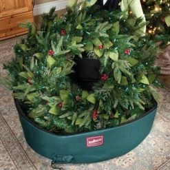 Northlight 36" Christmas Wreath Protective Storage Bag with Removable Direct Suspend Handle 12 Northlight 36" Christmas Wreath Protective Storage Bag with Removable Direct Suspend Handle -Christmas Storage Sales GUEST 82e10ae4 4ba1 4b5d 8294 a4422e3eaabd