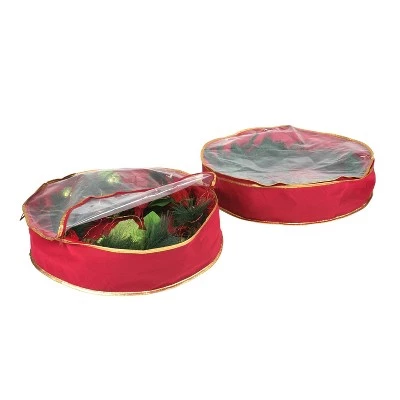 2ct 30"x6in Wreath Bag - Simplify 3 2ct 30"x6in Wreath Bag - Simplify