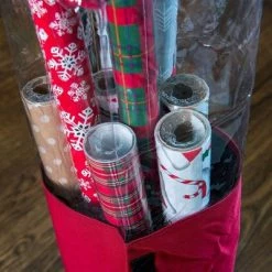 TreeKeeper Santa's Wrapping Paper Storage Tube -Christmas Storage Sales GUEST 852d3958 26f6 4bac a8e5 79cec067982b