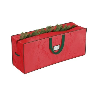 Hastings Home Christmas Tree Storage Bags - 2-Pack, Red 4 Hastings Home Christmas Tree Storage Bags - 2-Pack, Red - Image 2