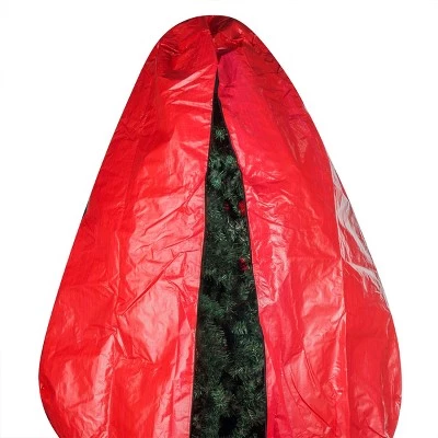 Hastings Home Premium Christmas Tree Cover Storage Bag - For 6' Tree, Red 6 Hastings Home Premium Christmas Tree Cover Storage Bag - For 6' Tree, Red - Image 4