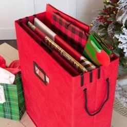 TreeKeeper Gift Bag and Tissue Paper Storage Box Red 22 TreeKeeper Gift Bag and Tissue Paper Storage Box Red -Christmas Storage Sales GUEST 8be96339 c3aa 4cb6 a367 bc2fcd114ec4