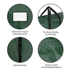 Hastings Home XL Christmas Tree Storage Bag - Green -Christmas Storage Sales GUEST 934be246 e29e 4f48 87ab 564842fb5e3a