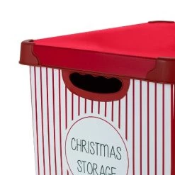 Simplify Ornament Tote Organizer Red Striped 13 Simplify Ornament Tote Organizer Red Striped -Christmas Storage Sales GUEST 957d5830 5e8b 4626 803e 723868064999
