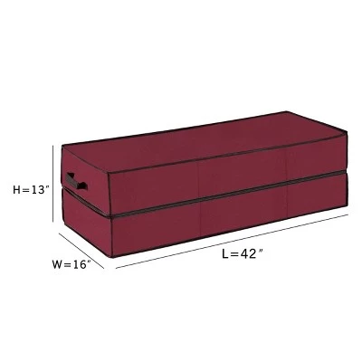 Rolling Wrapping Paper Storage Organizer-Ultimate Present Wrap Station on Wheels- Holds Holiday Gift Bags, 30-40" Rolls, Bows by Hastings Home 5 Rolling Wrapping Paper Storage Organizer-Ultimate Present Wrap Station on Wheels- Holds Holiday Gift Bags, 30-40" Rolls, Bows by Hastings Home - Image 3