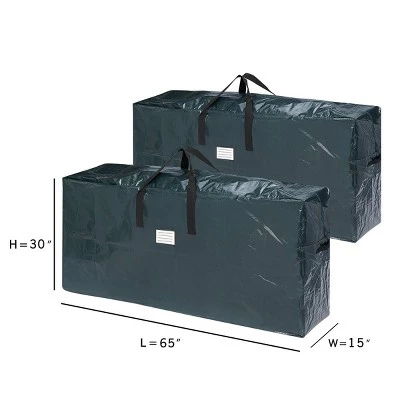 Elf Stor 9' Premium Christmas Tree Bag Holiday Extra Large Gray 4 Elf Stor 9' Premium Christmas Tree Bag Holiday Extra Large Gray - Image 2