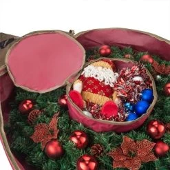 Elf Stor 48" Ultimate Holiday Christmas Wreath Storage Bag Red 8 Elf Stor 48" Ultimate Holiday Christmas Wreath Storage Bag Red -Christmas Storage Sales GUEST a5069547 1d49 40fe bcbd cd2e5570329c