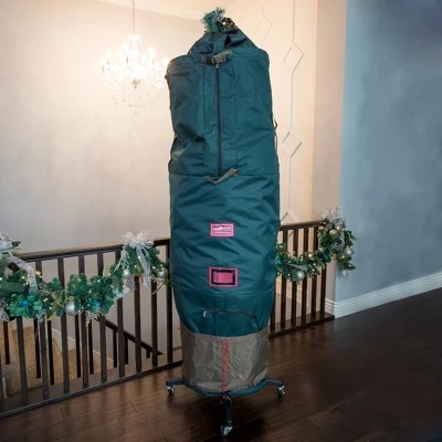 Northlight 89" Medium Green Upright Christmas Tree Protective Storage Bag - For Artificial Trees 8 Northlight 89" Medium Green Upright Christmas Tree Protective Storage Bag - For Artificial Trees - Image 6