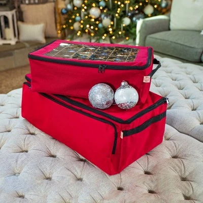 Northlight 3-Tray Christmas Ornament Pro Storage Bag - Holds up to 72 Ornaments 9 Northlight 3-Tray Christmas Ornament Pro Storage Bag - Holds up to 72 Ornaments - Image 7