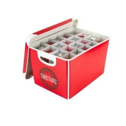 Simplify Ornament Tote Organizer Red 12 Simplify Ornament Tote Organizer Red -Christmas Storage Sales GUEST a9052eeb d489 4c27 b8d2 0cdcbe8119ad
