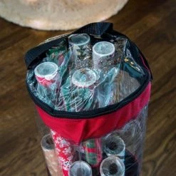 TreeKeeper Santa's Wrapping Paper Storage Tube -Christmas Storage Sales GUEST ac5f5393 64e1 4a28 9696 55ef7ec7c8f1