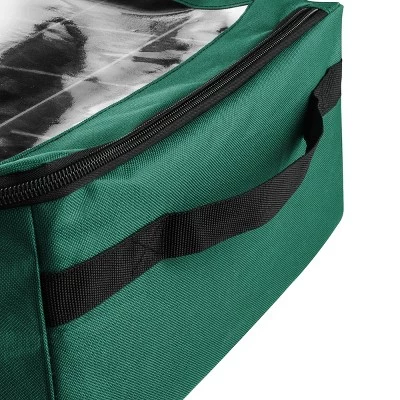 Hastings Home 48-Slot Premium Christmas Ornament Organizer Storage Box - 20" x 13", Green 6 Hastings Home 48-Slot Premium Christmas Ornament Organizer Storage Box - 20" x 13", Green - Image 4