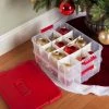 Sterilite 24 Compartment Stack and Carry Christmas Ornament Storage Box 2 Sterilite 24 Compartment Stack and Carry Christmas Ornament Storage Box -Christmas Storage Sales GUEST b13fa5f9 c125 447b b818 c81af72540bf