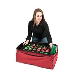 Northlight 3-Tray Christmas Ornament Pro Storage Bag - Holds up to 72 Ornaments 10 Northlight 3-Tray Christmas Ornament Pro Storage Bag - Holds up to 72 Ornaments -Christmas Storage Sales GUEST b29208af dc47 492d 8653 2b3130e82c7c