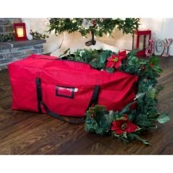 TreeKeeper 36" Storage Bag Polyester Red -Christmas Storage Sales GUEST b31ad2fa e9d3 4f0f ac48 f283d06e7206