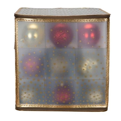 Ornament Storage Organizer Holds 27 4in Ornaments Gold- Simplify 3 Ornament Storage Organizer Holds 27 4in Ornaments Gold- Simplify