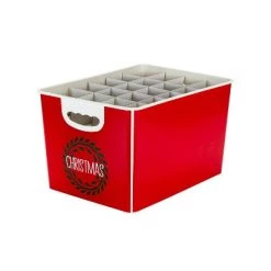 Simplify Ornament Tote Organizer Red 13 Simplify Ornament Tote Organizer Red -Christmas Storage Sales GUEST bac48de1 61e8 440a a783 8a6d654d885f